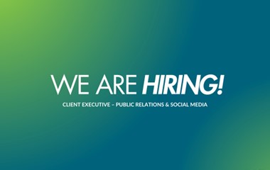 Vacancy: Client Executive – Public Relations & Social Media