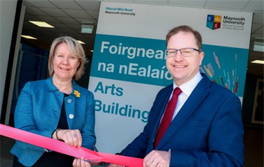 Minister James Lawless officially opens refurbished MU Arts Building