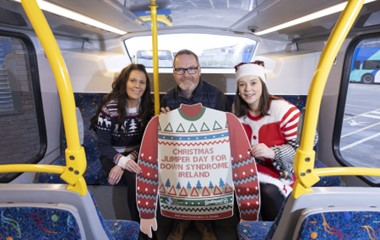 Go-Ahead Ireland supports launch of Down Syndrome Ireland’s “Christmas Jumper Day”